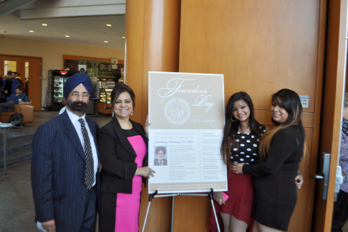 Dr Singh With Usciences Administration